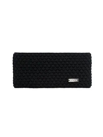 EISGLUT | Damen Stirnband Mina Merino | schwarz